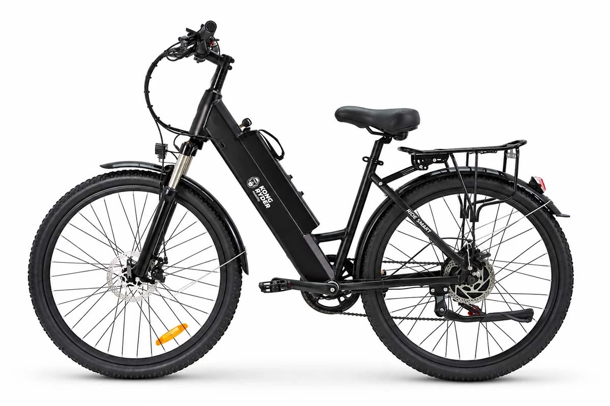 Bicicleta Eléctrica CITY A5AH26 500 W Negro