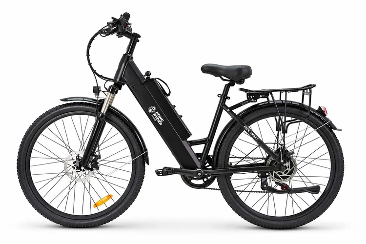 Bicicleta Eléctrica CITY A5AH26 500 W Negro