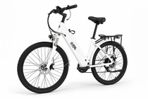 Bicicleta Eléctrica CITY A5AH26 500 W Blanco