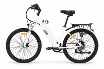 Bicicleta Eléctrica CITY A5AH26 500 W Blanco