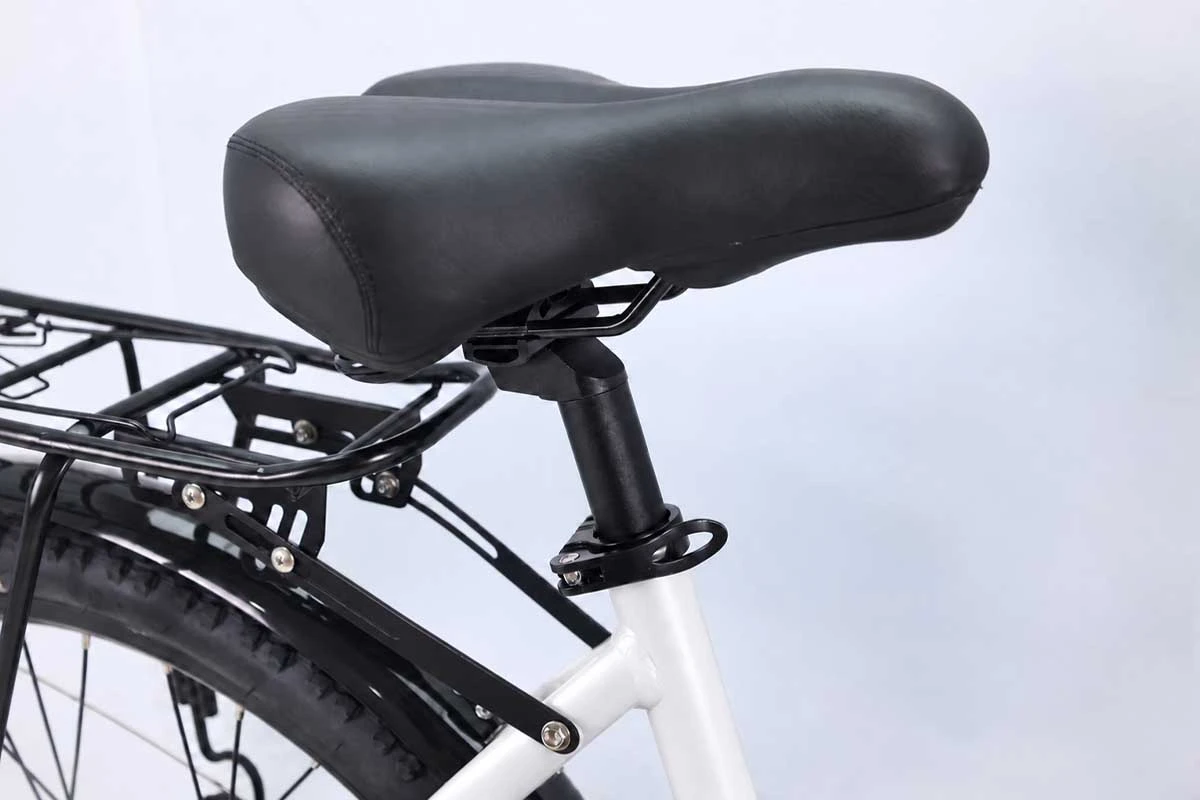 Bicicleta Eléctrica CITY A5AH26 500 W Blanco